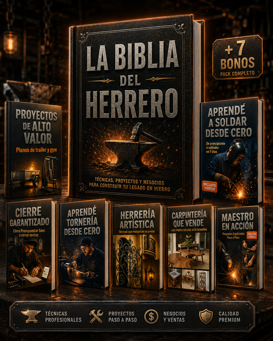 La Biblia del Herrero + 7 Bonus 🎁